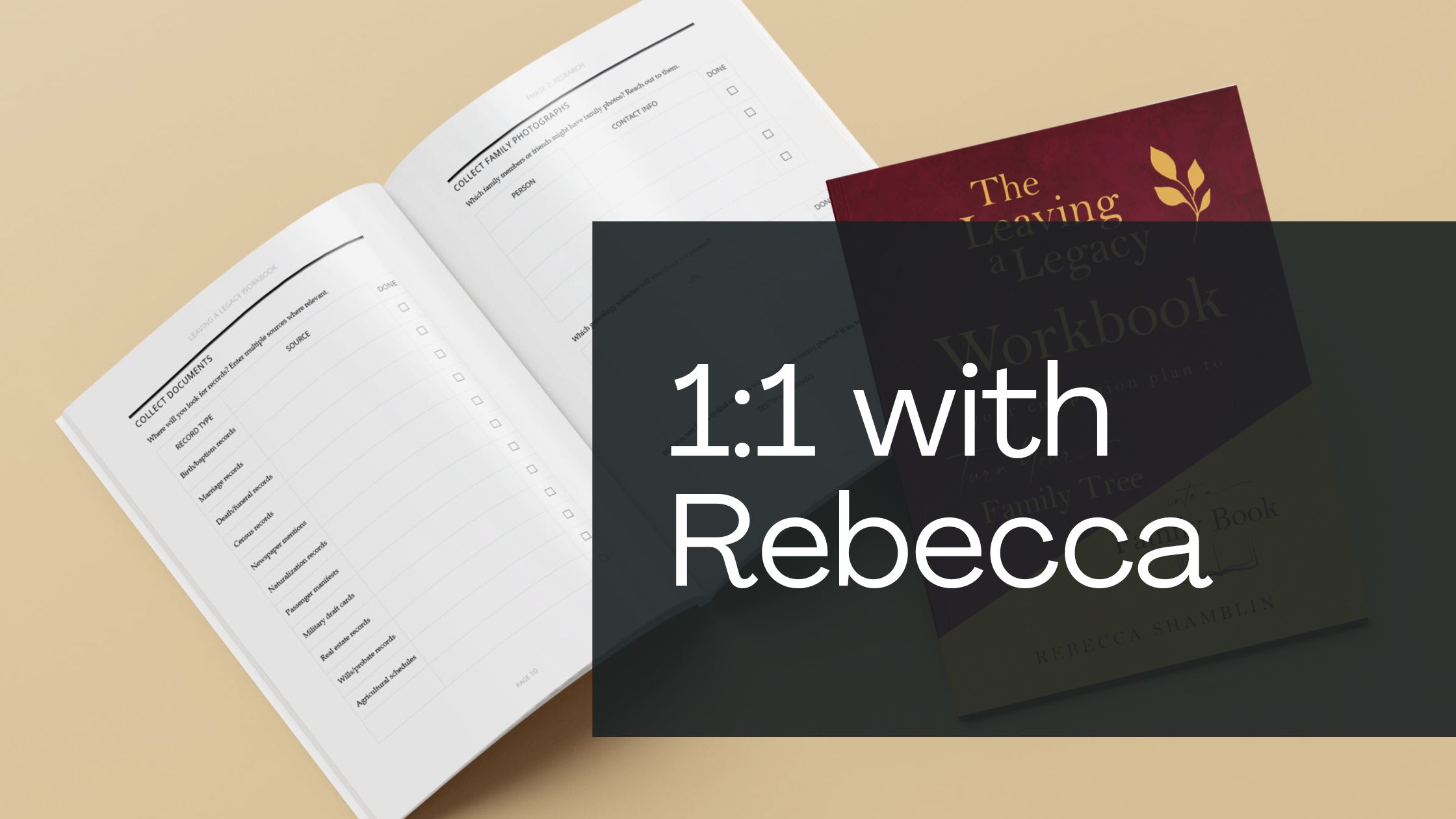 1:1 with Rebecca Cover Image